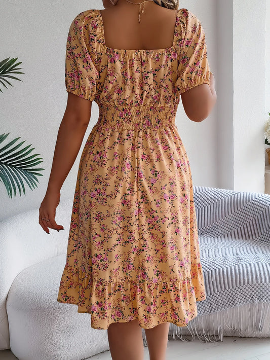 Clarisse Square Dress