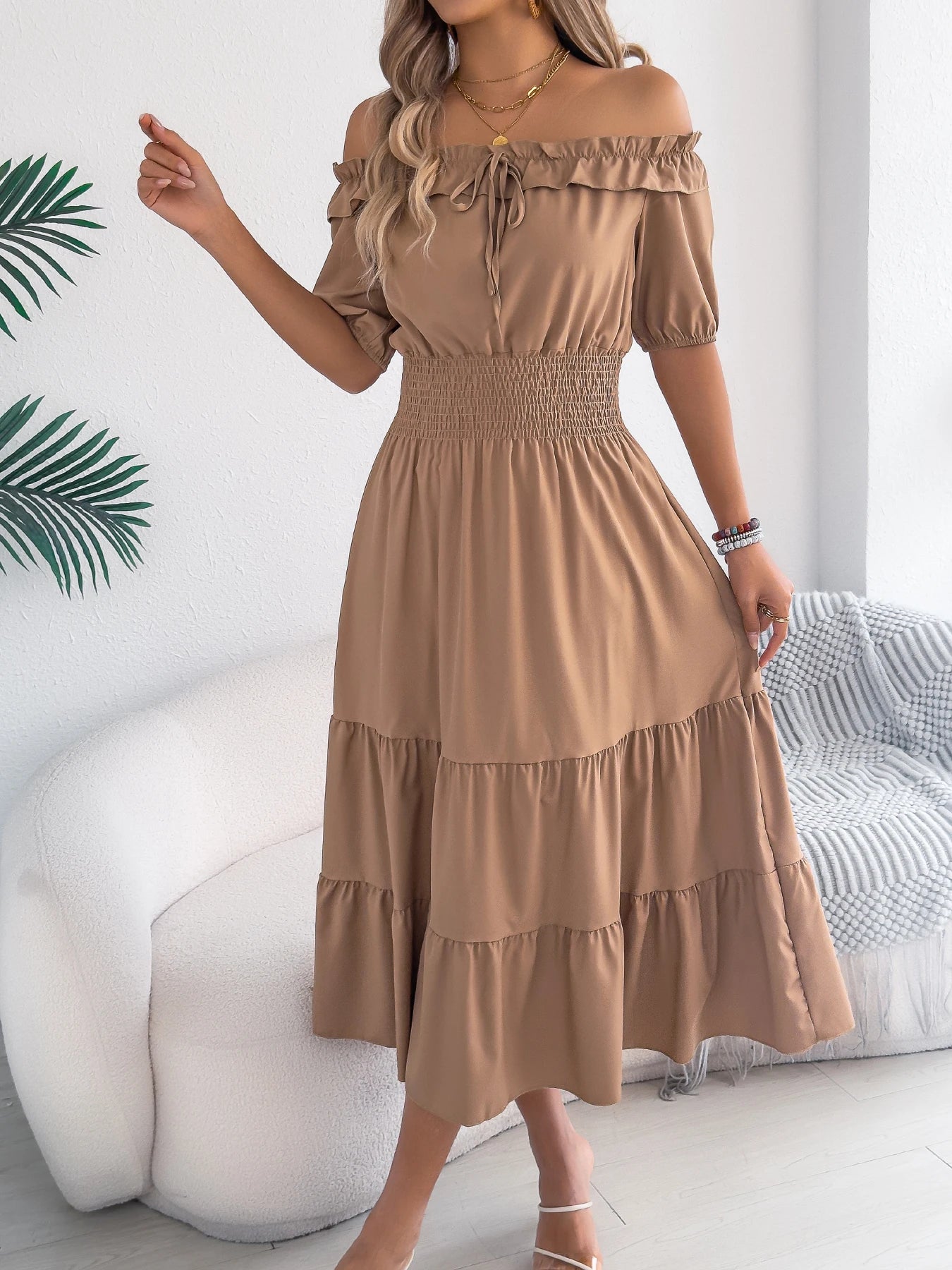 Aurelia Off-Shoulder Dress