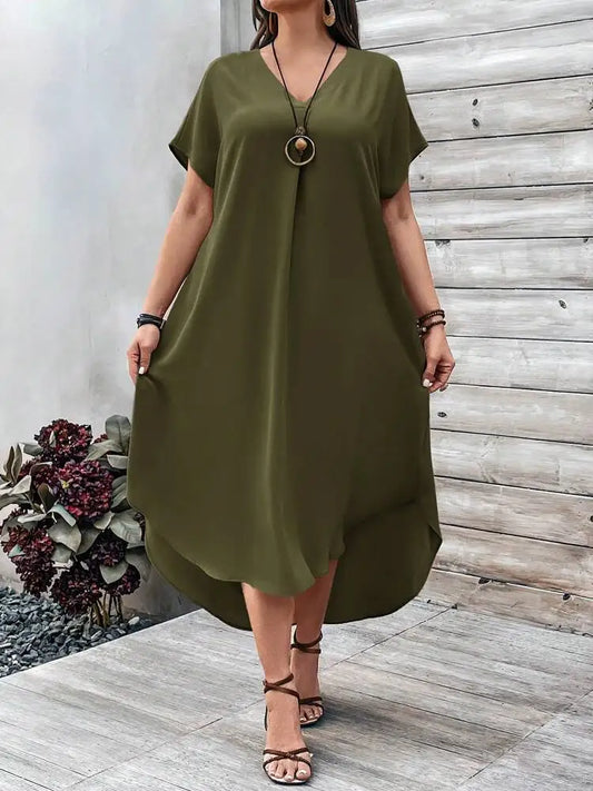 Maribel V-Neck Dress