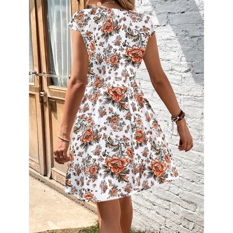 Penelope Printed Midi