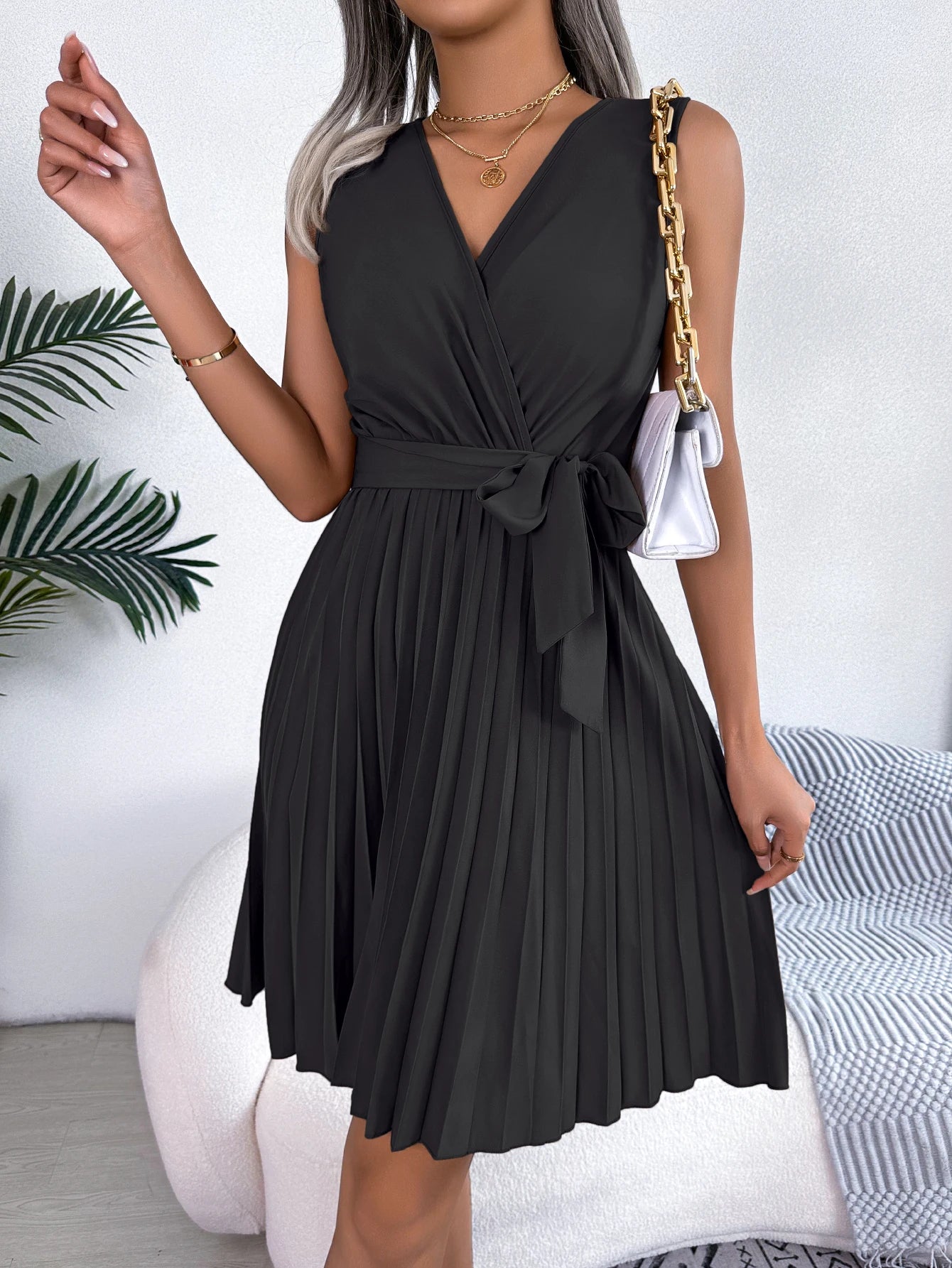 Elowen Pleated Dress