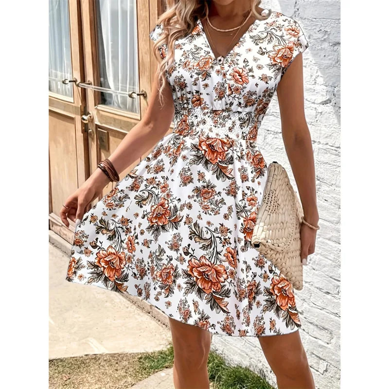 Penelope Printed Midi