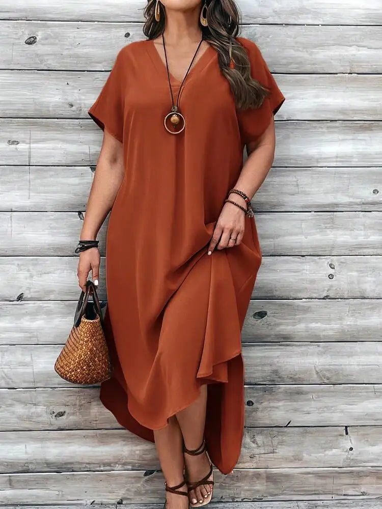 Maribel V-Neck Dress