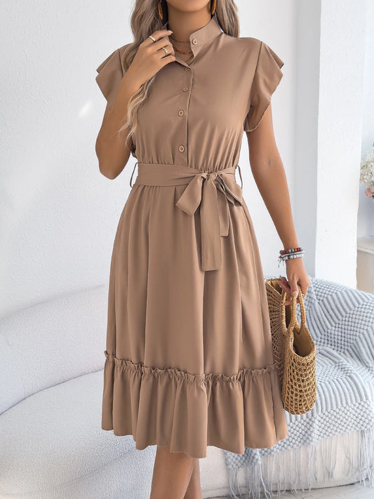 Camille Belted Dress