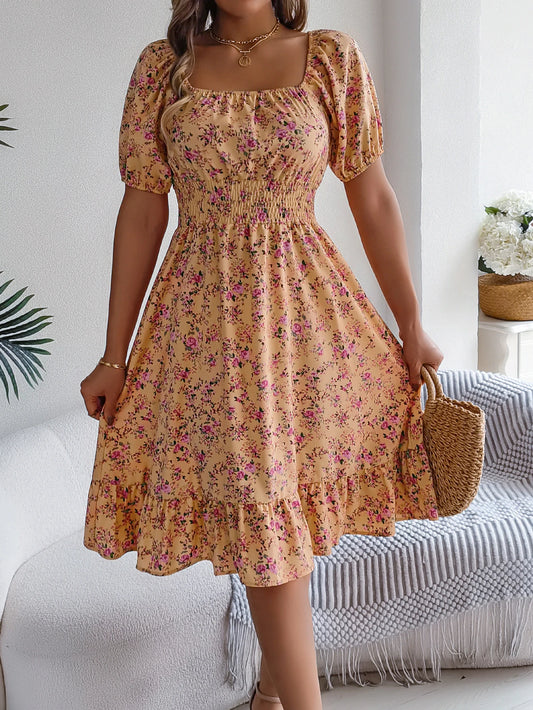 Clarisse Square Dress