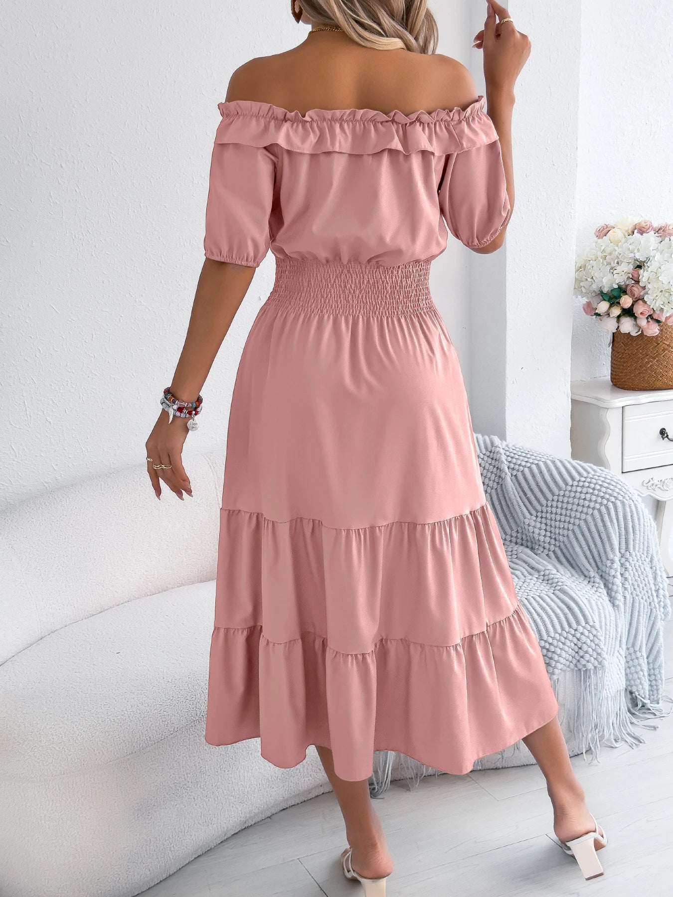 Aurelia Off-Shoulder Dress