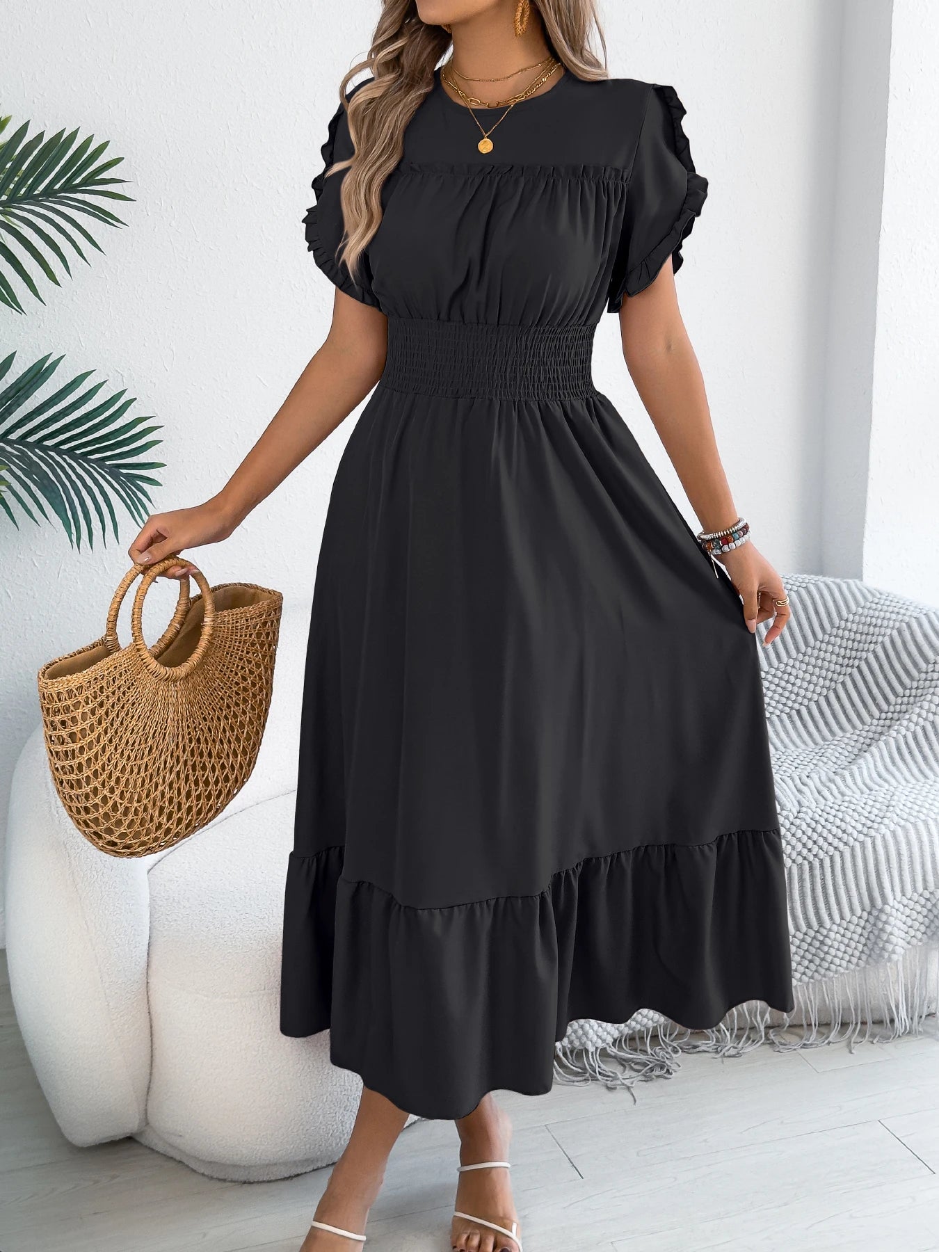 Rosaline Ruffle Dress