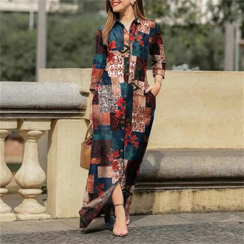 Florence Buttoned Maxi